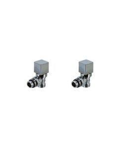Robinet Radiateur Cube Chrome Carlo Poletti -... | Arkan.tn