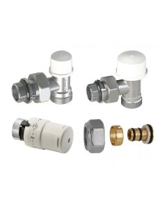 Couple robinet radiateur PEX thermostatique... | Arkan.tn