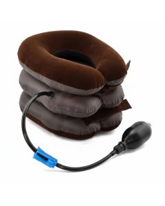 Coussin cervical - gonflable - 3 niveaux - réglables