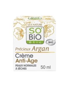 Crème Anti-Âge Sobio 50ml - Prix Tunisie | Arkan.tn