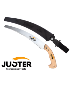 Scie d'élagage Courbe Avec Poignée en Bois - 350mm