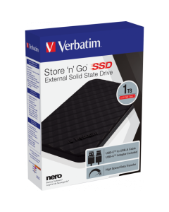 SSD Externe Verbatim Store 'n' Go 1To - Prix... | Arkan.tn