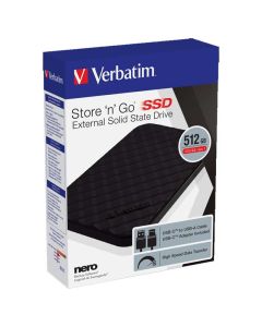 SSD Externe Verbatim Store 'n' Go 512Go -... | Arkan.tn