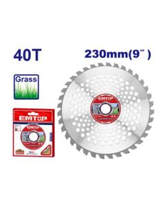 Disque débroussailleuse EMTOP - ETCT423040 - 230 mm