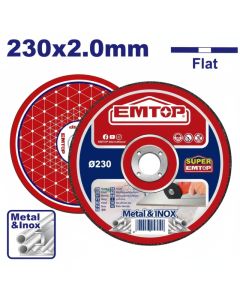 Disque tronçonner EMTOP EACD202303 - 230x2 mm