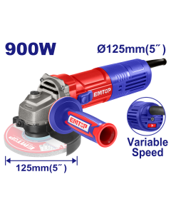 Meule 125 900w a variateur emtop  EAGRS09051