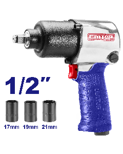 Cle a choc pneu 1/2"+3douilles emtop  EATL126801