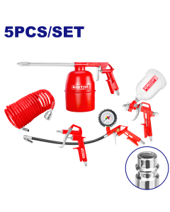 Ensemble d’outils pneum 5pcs emtop  EATLS0503