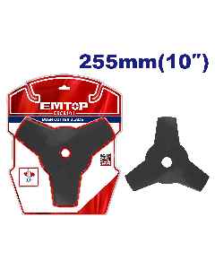 Lame de debroussailleuse 255mm emtop  EBCB101