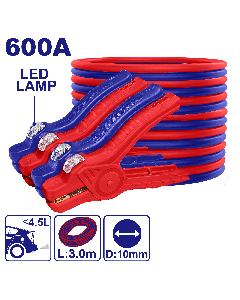 Cables de demarrage 600a +lampe emtop  EBCEL0601