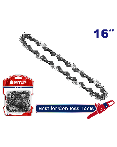 Chaine tronçonneuse 16cm emtop  ECCL5163