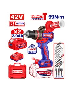 Perceuse à Percussion Emtop 42V 99Nm - Prix... | Arkan.tn