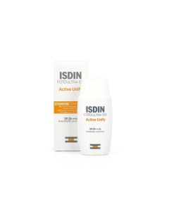 Écran Solaire Visage Actif Unifiant Invisible SPF 50+ - Isdin