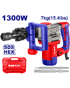 Demolisseur 7kg 1300w 20j emtop  EDBRH1301