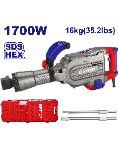 Demolisseur 16kg 1700w 45j emtop  EDBRH1701