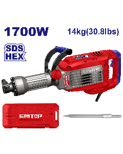 Demolisseur 14kg 1700w 50j emtop  EDBRH1703