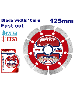 Disque diamant  125 emtop  EDDC011252