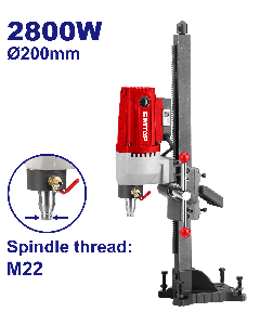 Carotteuse a beton 200mm emtop  EDDM280020