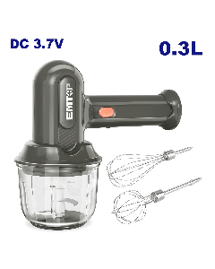Batteur 3,7v avec bol 0,3l emtop  EFM019U