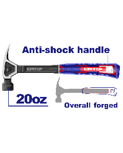 Marteau arrache clous 560g emtop  EHAMCH2020