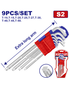 Jeu  9 cle thorx t10-t50 extra long emtop  EHKY3092