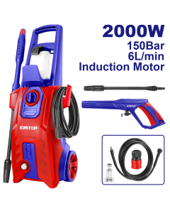 Nettoyeur haute pression 2000w 150b emtop  EHPW2001
