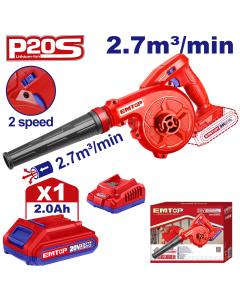 Soufleur 20v + bat 2ah emtop  ELAB200581