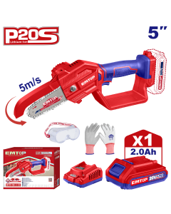 Tronconneuse a chaine 20v 1b2a 13 emtop  ELGA20581