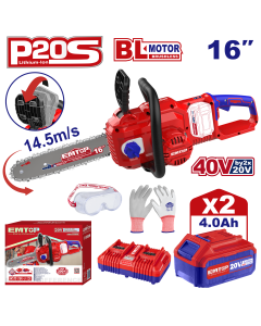 Tronconneuse a chaine 40v 2b4a 16 emtop  ELGA401682