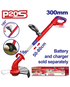 Debrousailleuse 20v 300mm emtop  ELGT20018