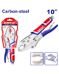 Pince a etau machoire courbee 250 emtop  ELPRCJ1001