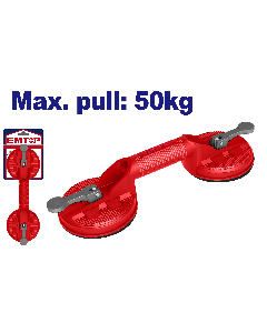 Ventouse double tetes 50kg emkr1g50  EMTOP