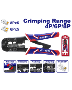 Pince à sertir modulaire emtop  EMPCR46801