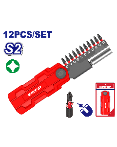 Jeu 11 embouts de tournevis ph2 emtop  EMSV3K02