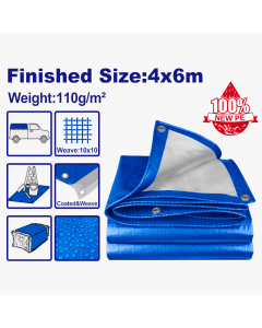 Bâche de protection EMTOP 4 x 6 m - Prix Tunisie | Arkan.tn