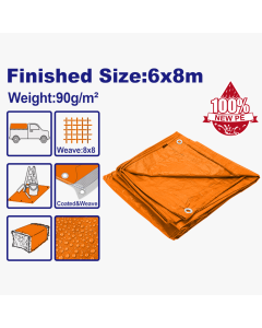 Bâche de protection EMTOP 6 x 8 m - Prix Tunisie | Arkan.tn