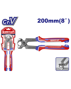 Tenaille charpente cr-v 8"/ 200mm emtop  EPLRCP0821