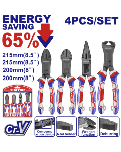 Jeu de 4 pinces pro emtop  EPLS2451