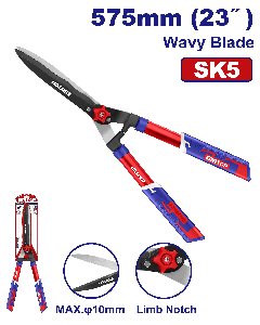 Cisaille a haie 557mm emtop  EPSR630102