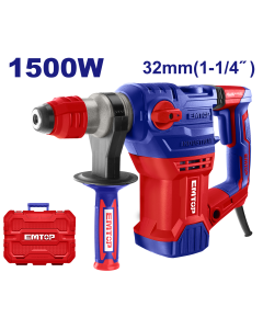 Perforateur sds+ 32mm 1500w+ac  emtop  ERHRP1052