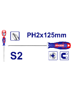 Tournevis americain s2 ph2x125 emtop  ESDRPH2502