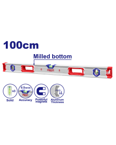 Niveau d'eau alu 100cm emtop  ESLL310001