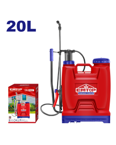 Pulverisateur a dos 20l emtop  ESPP42002
