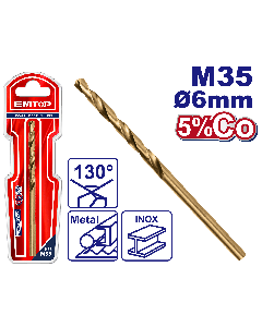 Meches acie m35 hss ø 6mm emtop  ETDB130601