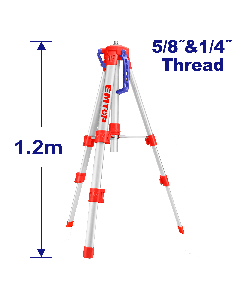 Trépied pour niveaux laser 1,2m emtop  ETPD12001