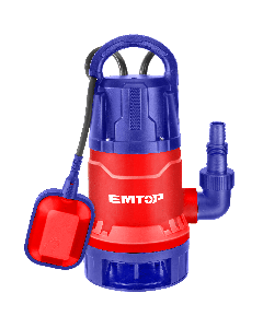 Pompe submer 1" 1cv h8m 216l/min emtop  EWPPQ07508