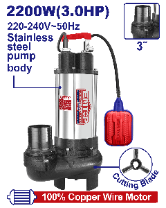 Pompe sub 3"3cv h13m 633l/min emtop  EWPPQD22001