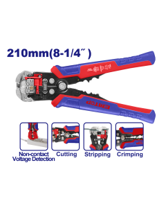 Pince denuder les fils elec 210mm emtop  EWSP102429