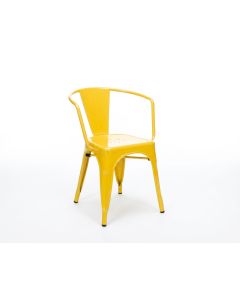 Fauteuil INNOLOISIRS TOLIX Jaune - Prix Tunisie | Arkan.tn