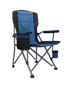 Fauteuil pliant camping - Bleu ou gris